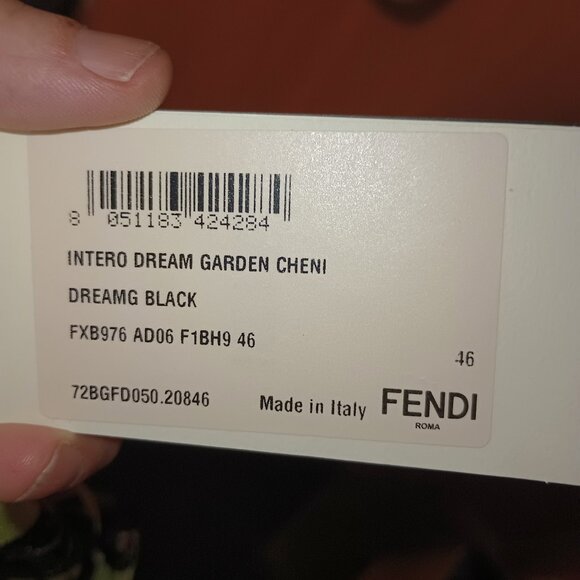 NEW Fendi Reversible Printed Stretch-chenille Swimsuit Dream Garden EU 46 US 10 - Picture 13 of 16